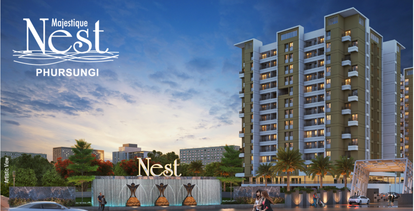 Majestique Nest Phursungi Call 07558590644 Floor Plans, Price 